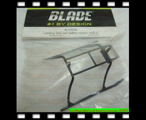 Landing Skid and battery mount: MSRX 